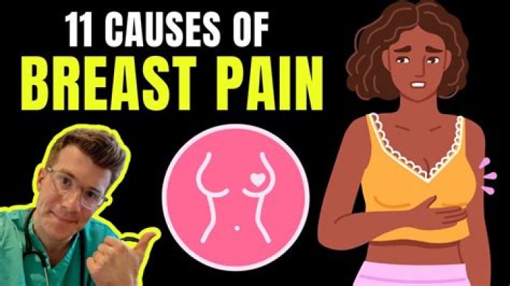 What does it mean when your left breast hurts?