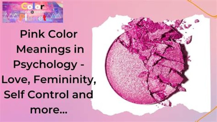 What does liking pink mean?