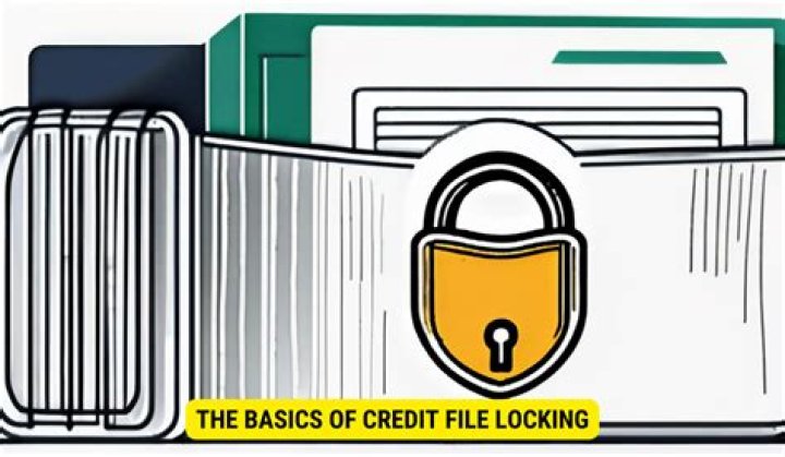 What does locking your credit do?
