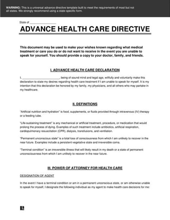 What does receiving an advance mean?