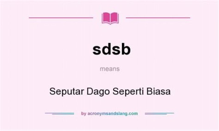 What does Sdsb mean?