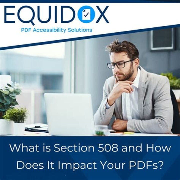 What does Section 508 require?