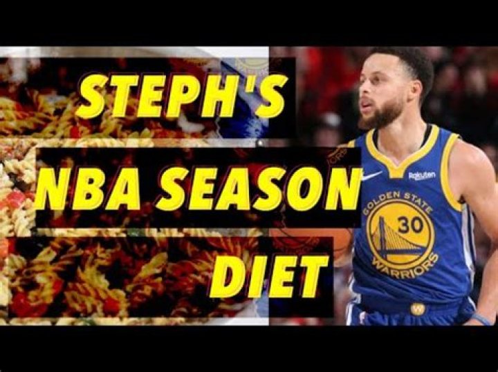 What does Steph Curry eat?