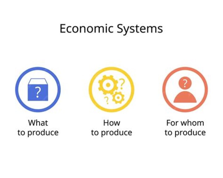 What does the economic system produce?