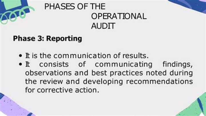 What encompasses an operational audit?