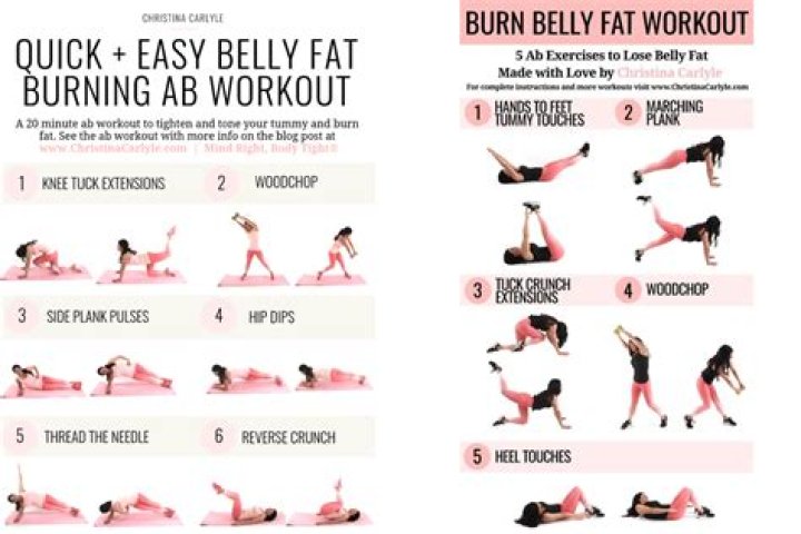 What exercise burns side boob fat?