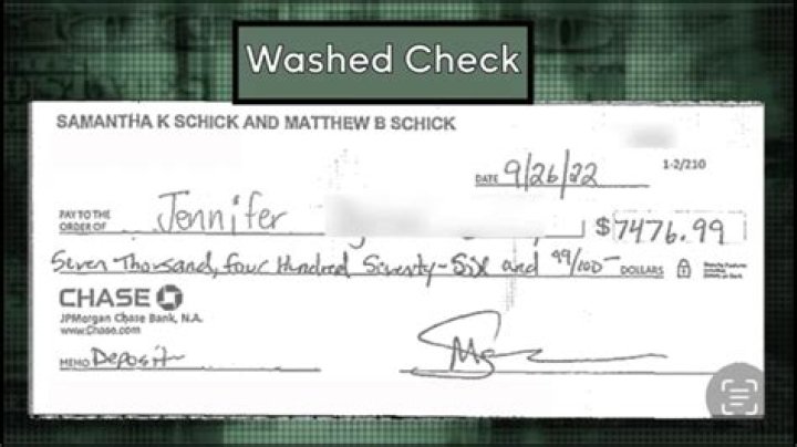 What happens if someone cashes a stolen check?