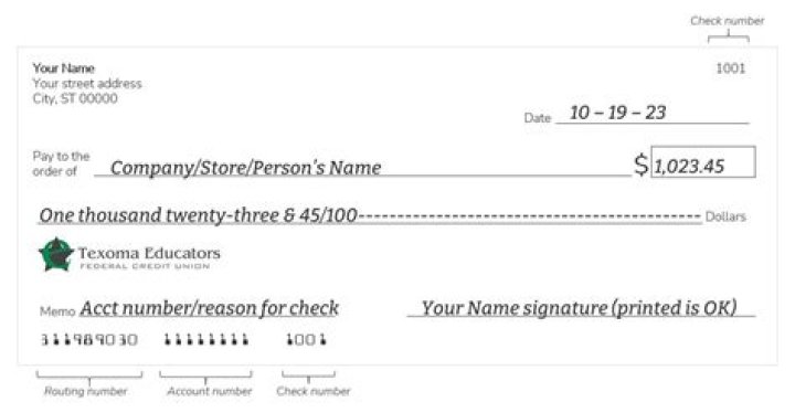 What happens when a check gets deposited?
