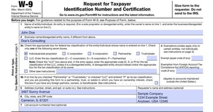 What if I filled out my w9 wrong?