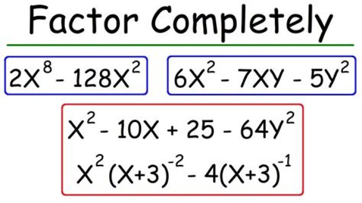 What is 42 factored completely?