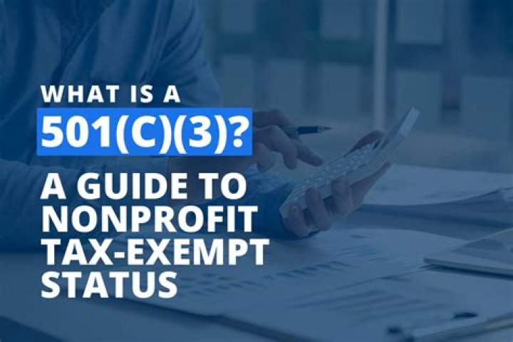 What is 501c 3 status?
