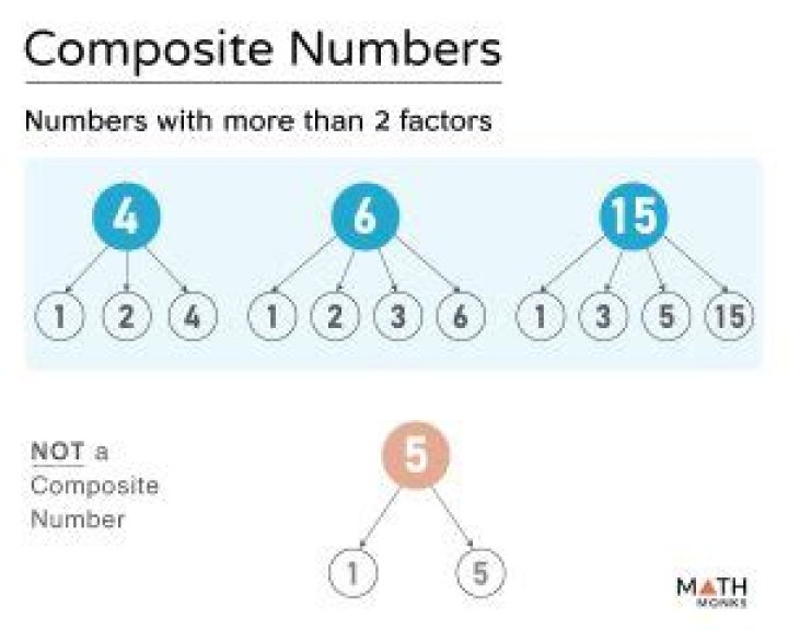 What is a composite number with 3 factors?