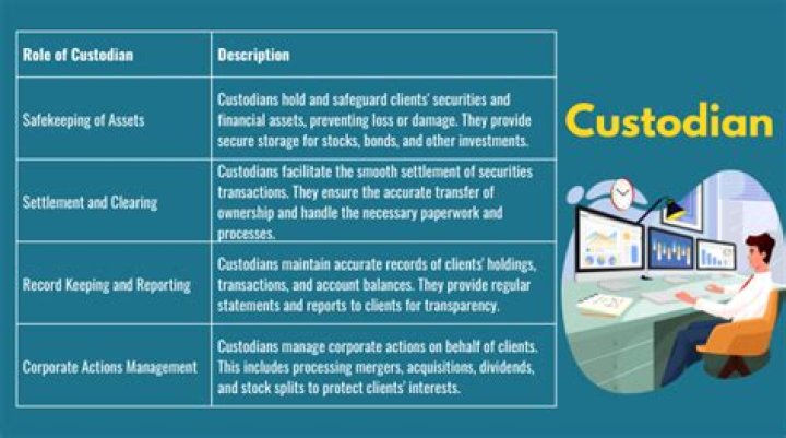 What is a custodial trustee?