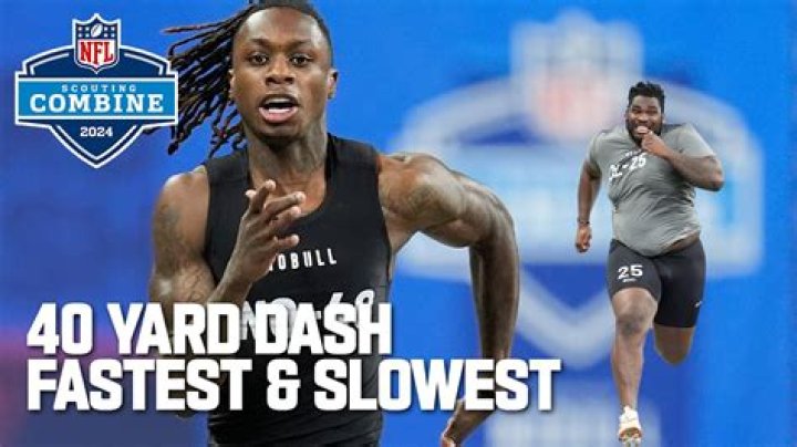 What is a decent 40-yard dash time?