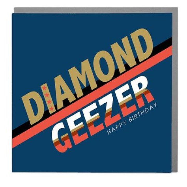 What is a diamond geezer?