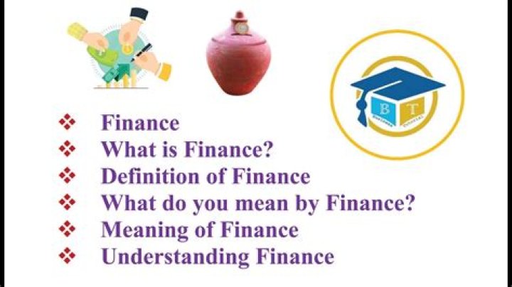 What is a finance class?
