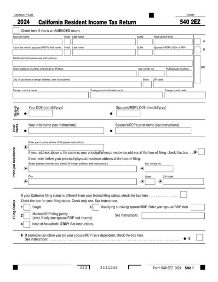 What is a form 40NR?