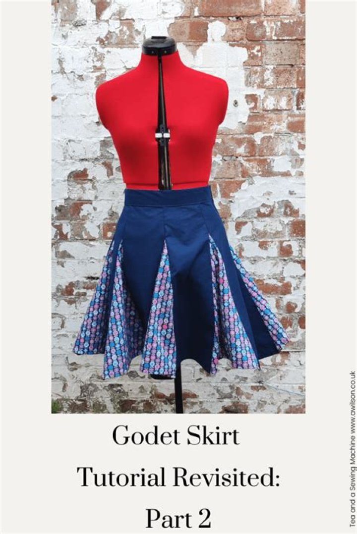 What is a Godet skirt?