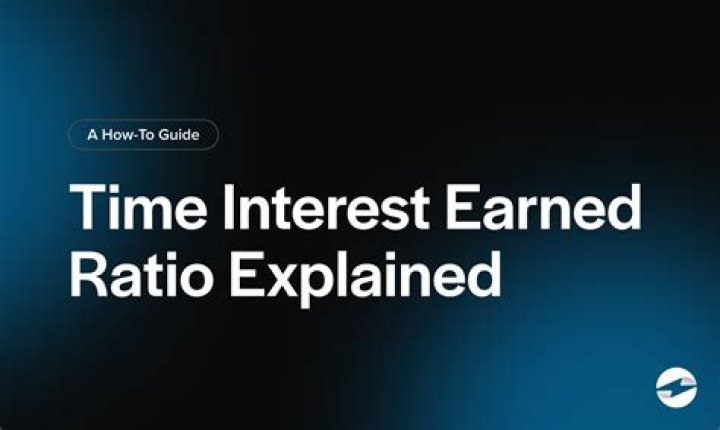 What is a Good Times earned interest ratio?
