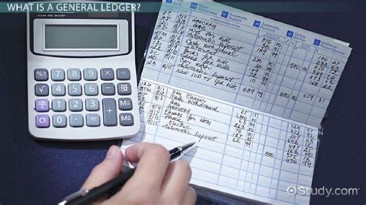 What is a ledger on a map?