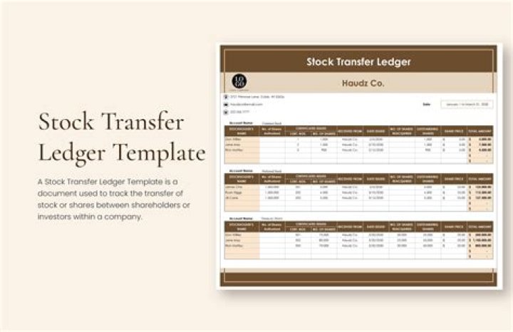 What is a ledger to ledger transfer?