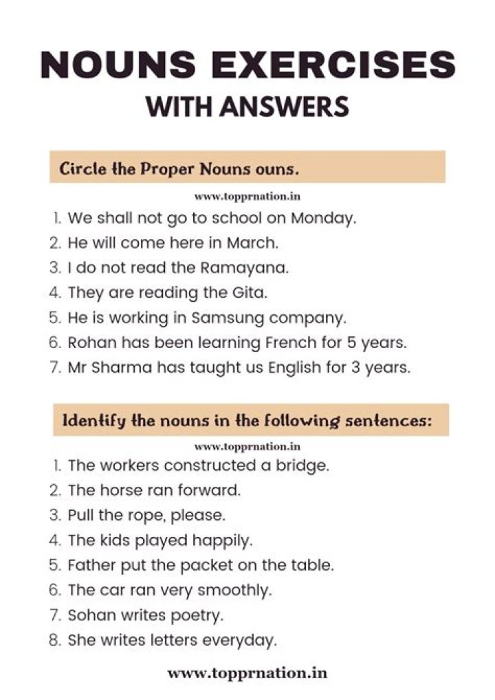 What is a noun class 6?