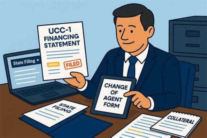 What is a UCC 1 financing statement used for?