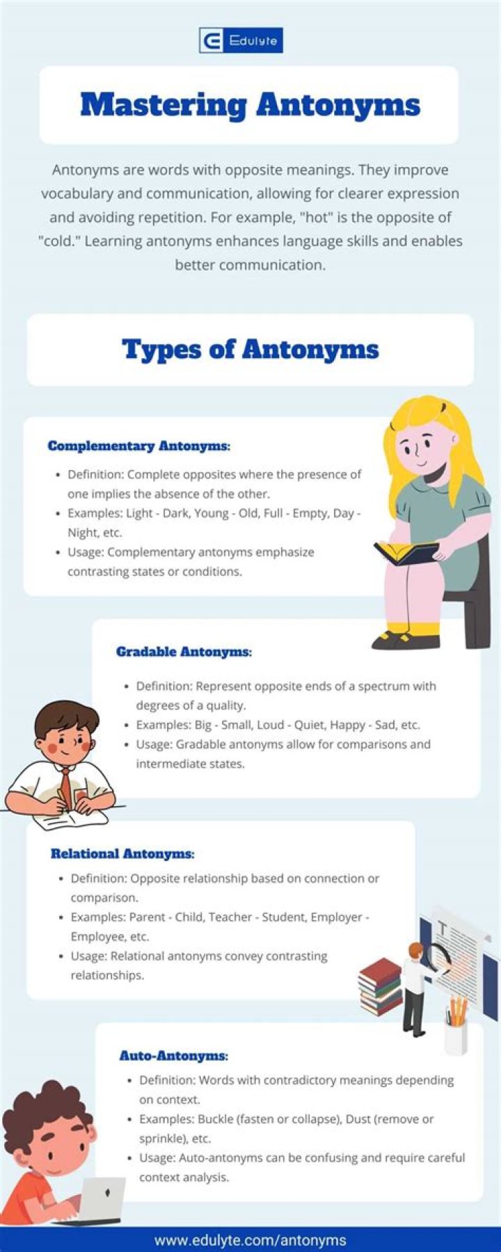 What is an antonym called?