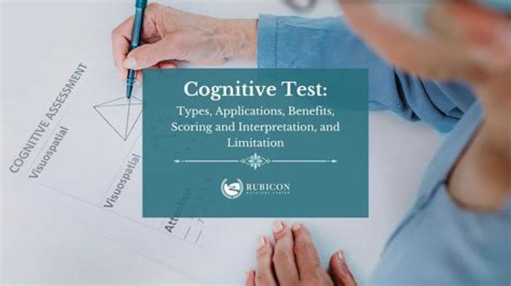 What is an example of a cognitive test?