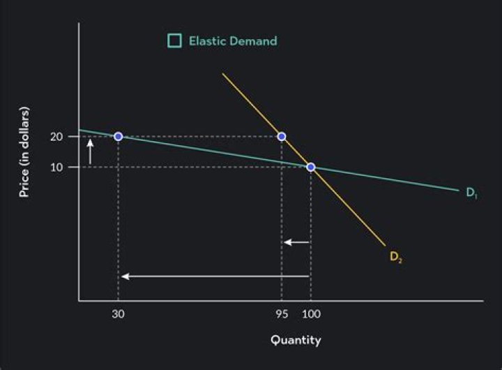 What is an example of more elastic?