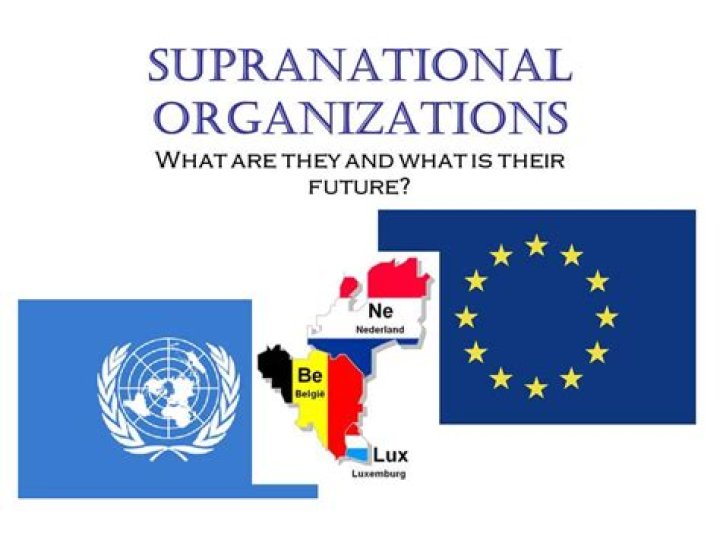 What is an example of supranational cooperation?