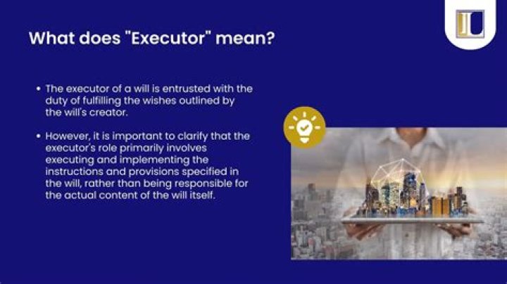 What is an executor usually paid?