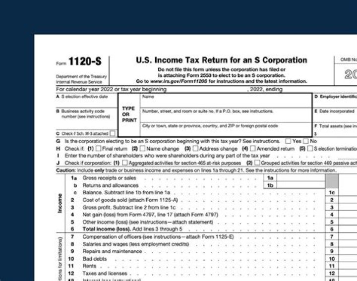 What is Form 1120S used for?