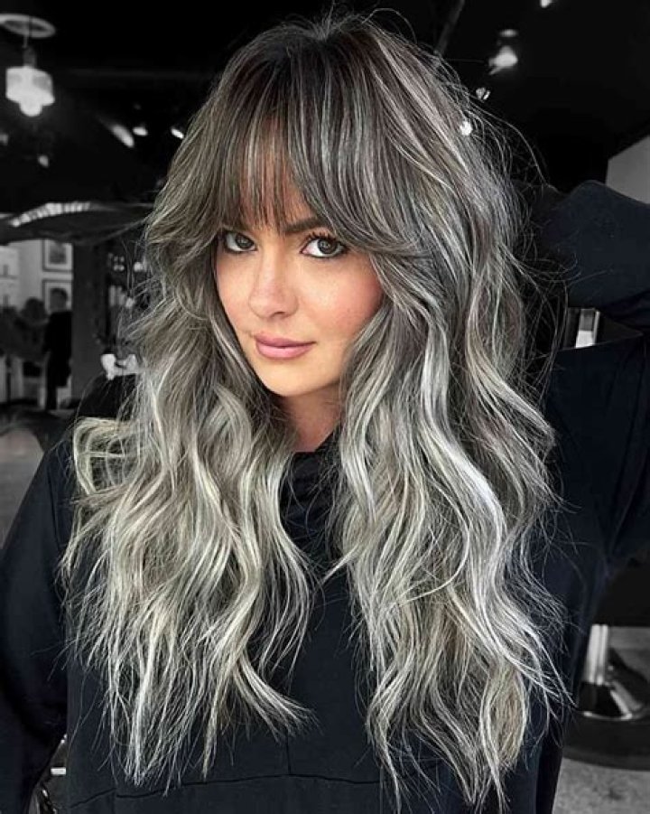 What is grey balayage?