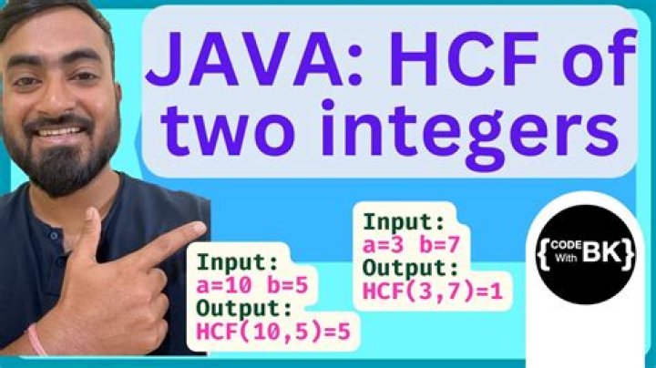 What is HCF in Java?