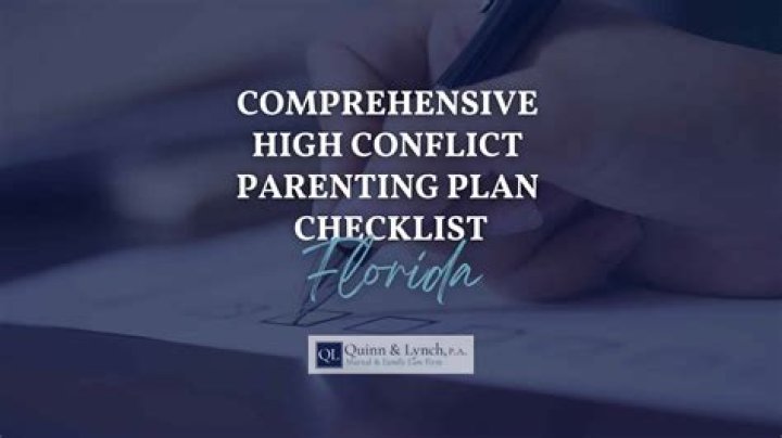 What is high conflict parenting?