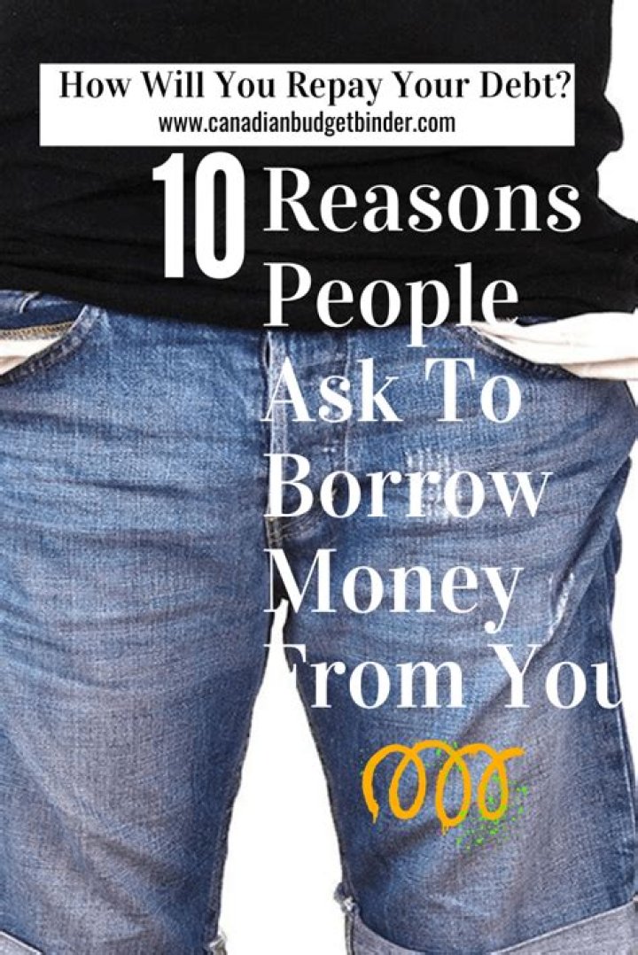 What is it called when people borrow money?