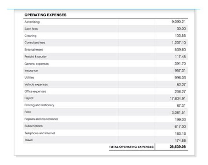 What is revenue expenses with examples?