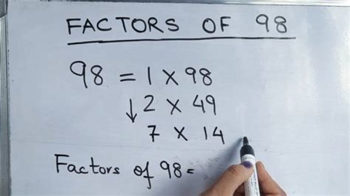 What is the biggest factor of 98?