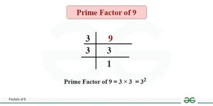 What is the biggest prime factor of 9?