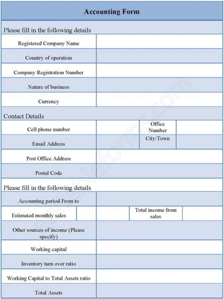 What is the difference between an account form format and report form format?