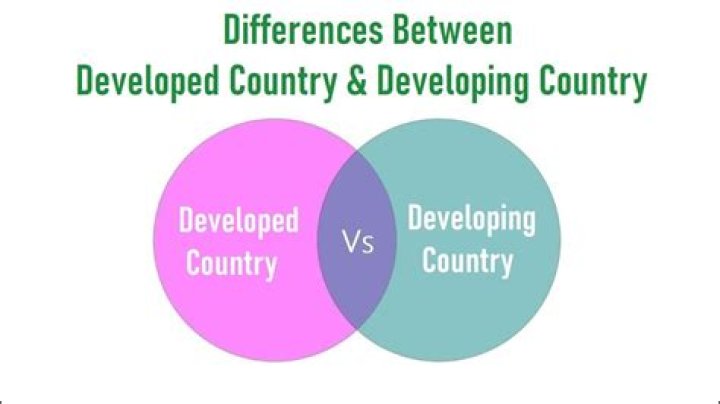 What is the difference between developing and developed countries?