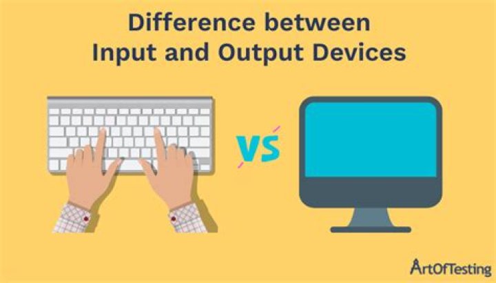 What is the difference between inputs and outputs?