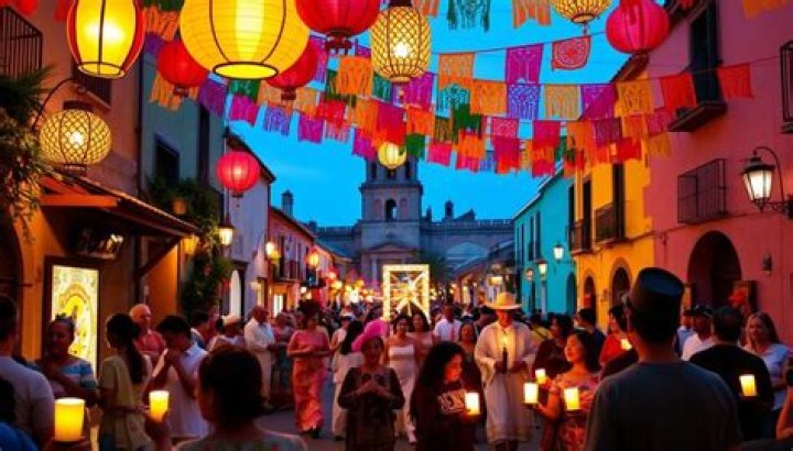 What is the difference between luminarias and farolitos?