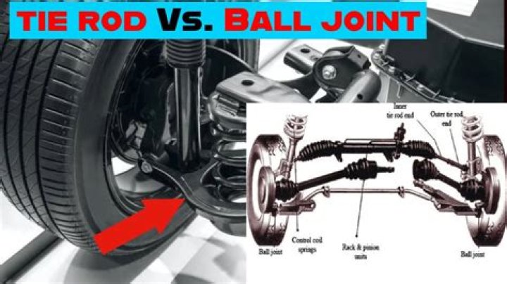 What is the difference between tie rod end and ball joint?