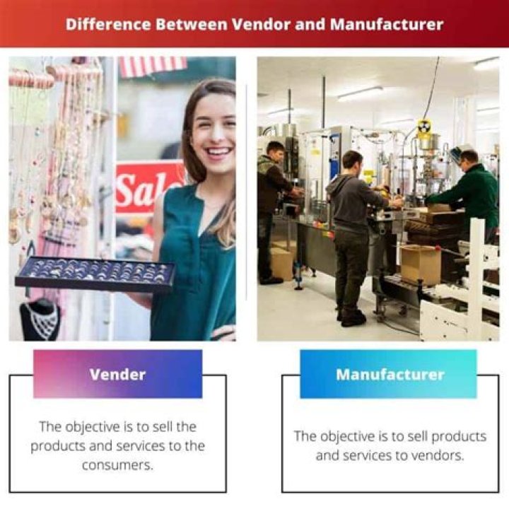 What is the difference between vendor and service provider?