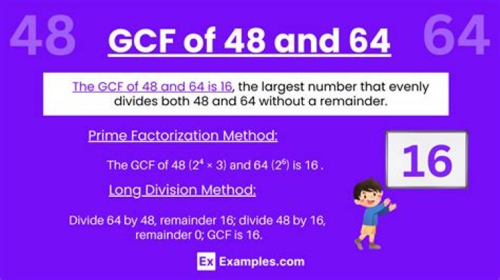 What is the GCF 70 and 48?