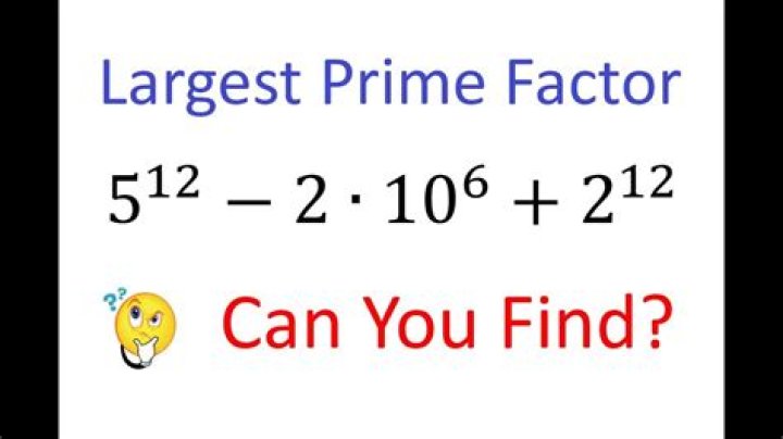 What is the largest prime factor of 15?