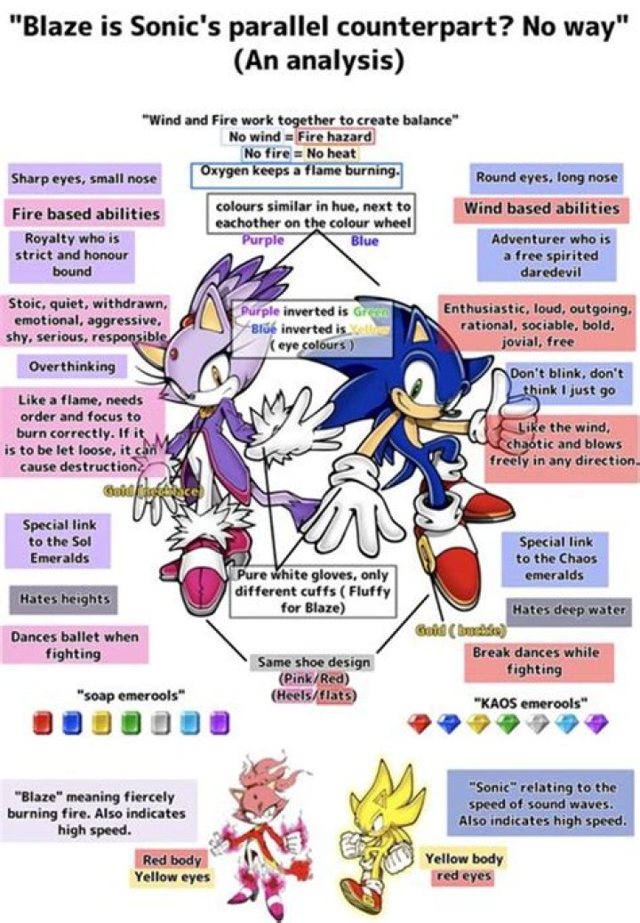 What is the relationship between Sonic and Blaze?