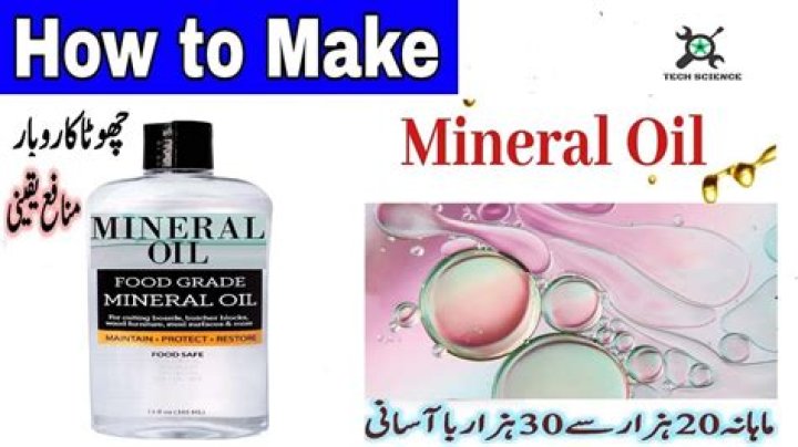 What is the same as mineral oil?